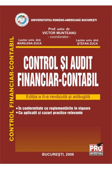 Control si audit financiar-contabil