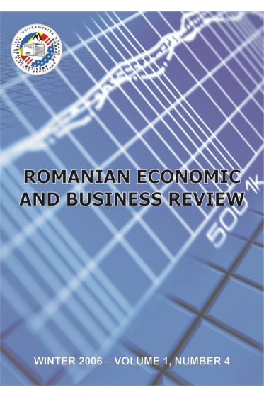 Romanian Economic and Business Review - Volume 1, Number 4