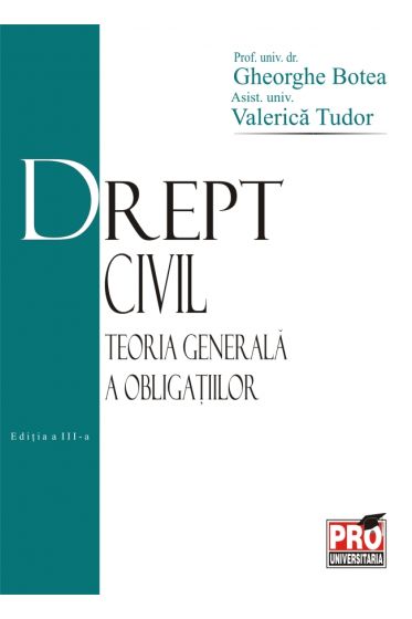 Drept civil - Teoria generala a obligatiilor