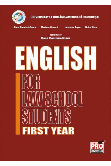 English - for Law School students - first year