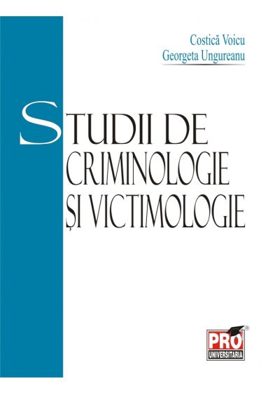 Studii de criminologie si victimologie