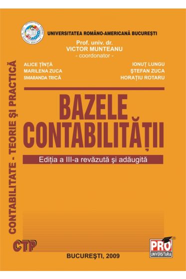 Bazele contabilitatii - Editia a III-a
