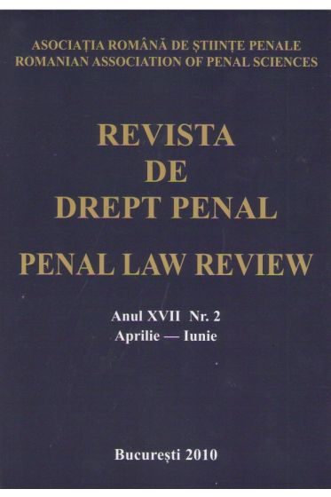 Revista de drept penal nr. 2/2010