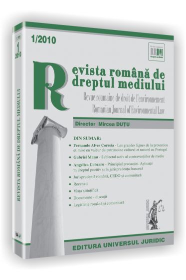 Revista romana de dreptul mediului nr. 1/2010