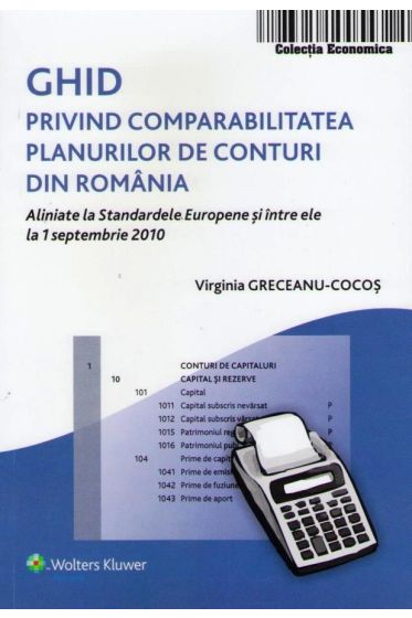 Ghid privind comparabilitatea planurilor de conturi din Romania