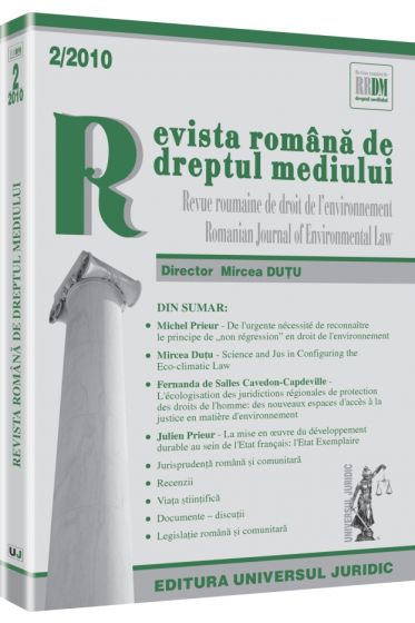 Revista romana de dreptul mediului nr. 2/2010
