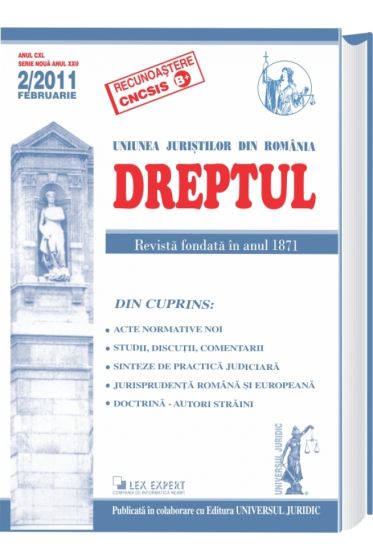 Revista Dreptul nr. 2/2011