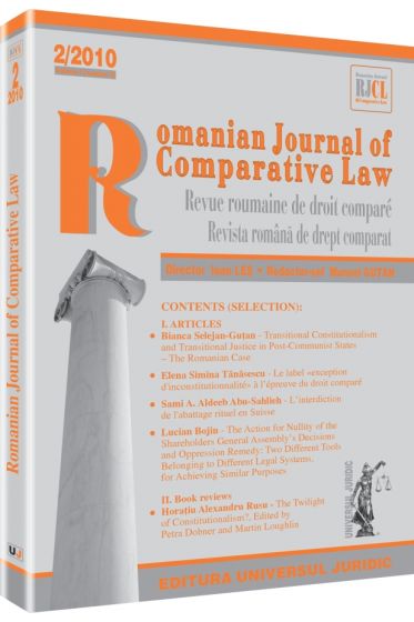 Romanian Journal of Comparative Law nr. 2/2010