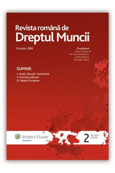 Revista Romana de Dreptul Muncii nr. 2/2011