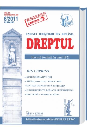 Revista Dreptul nr. 6/2011