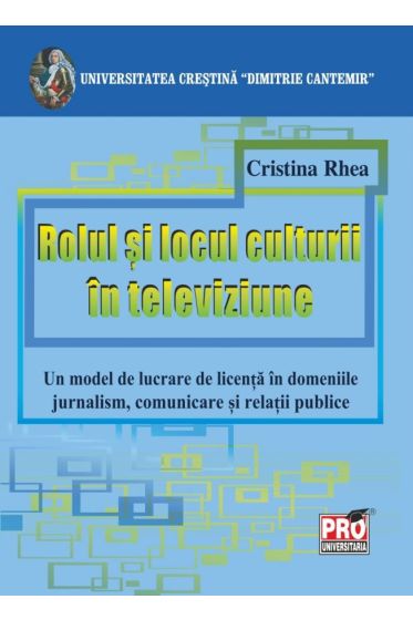 Rolul si locul culturii in televiziune