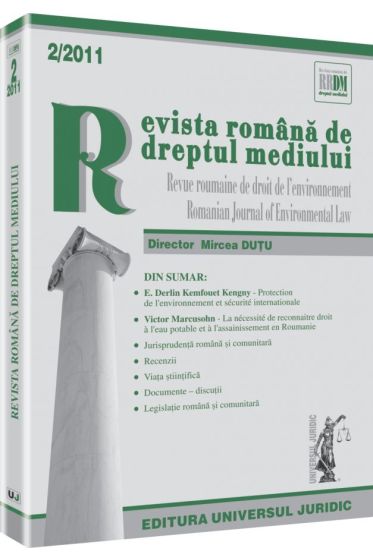 Revista romana de dreptul mediului nr. 2/2011