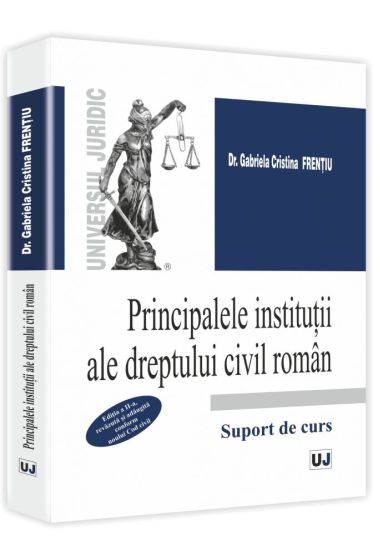 Principalele institutii ale dreptului civil roman