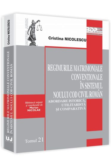 Regimurile matrimoniale conventionale in sistemul noului Cod civil roman