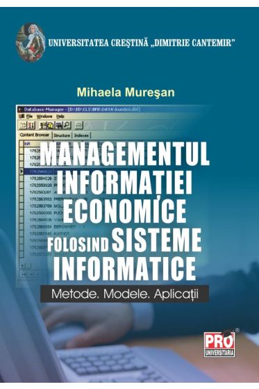 Managementul informatiei economice folosind sisteme informatice