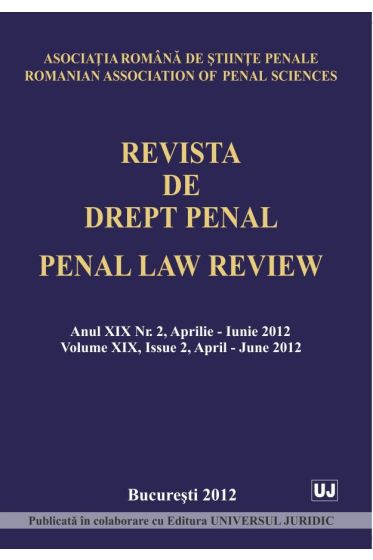 Revista de Drept Penal nr. 2/2012