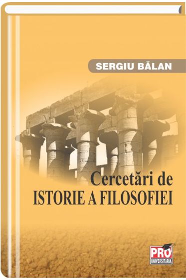 Cercetari de istorie a filosofiei