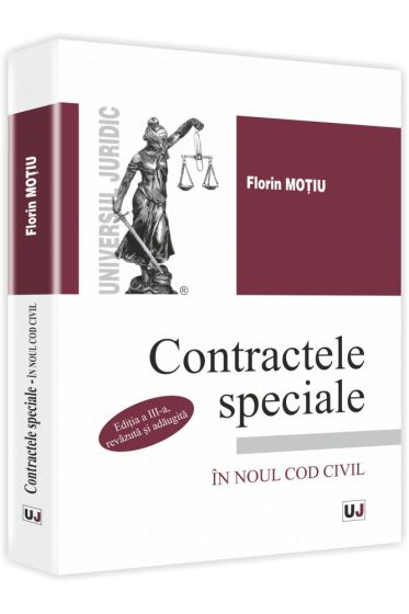 Contractele speciale - in noul Cod civil