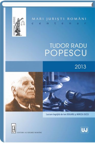 Mari juristi romani - Tudor Radu Popescu
