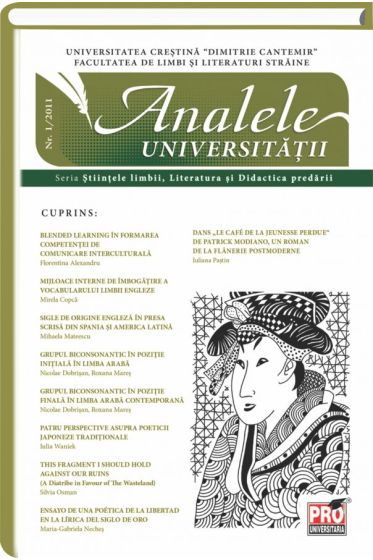 Analele Universitatii, nr. 1/2011