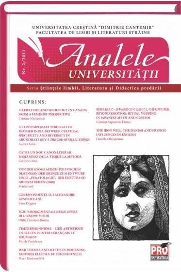 Analele Universitatii, nr. 2/2011