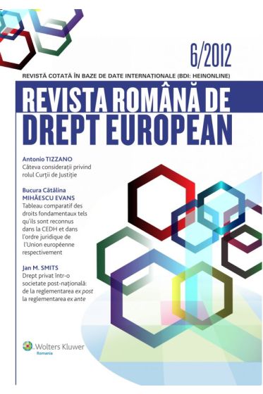 Revista Romana de Drept European nr. 6/2012