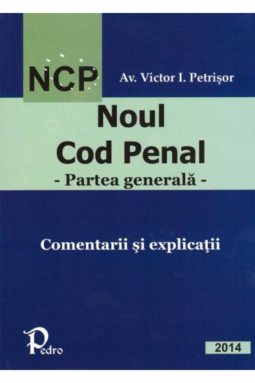 Noul Cod Penal - Partea generala