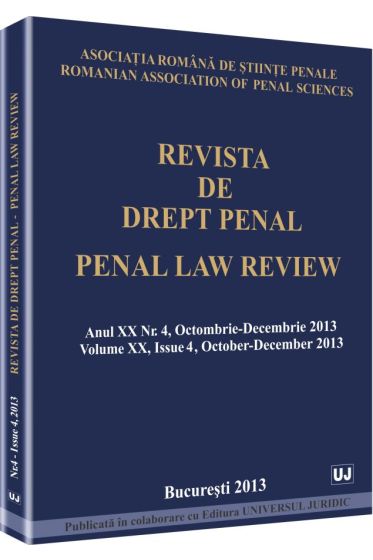 Revista de Drept Penal nr. 4/2013