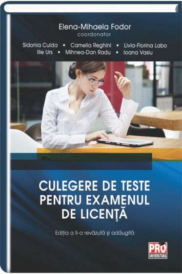 Culegere de teste pentru examenul de licenta