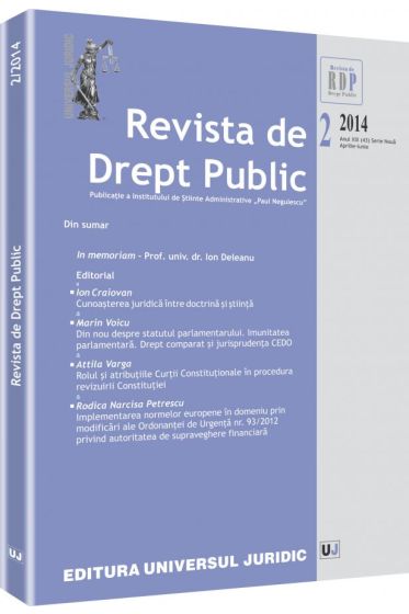 Revista de Drept Public nr. 2/2014