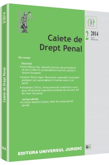 Caiete de Drept Penal nr. 2/2014