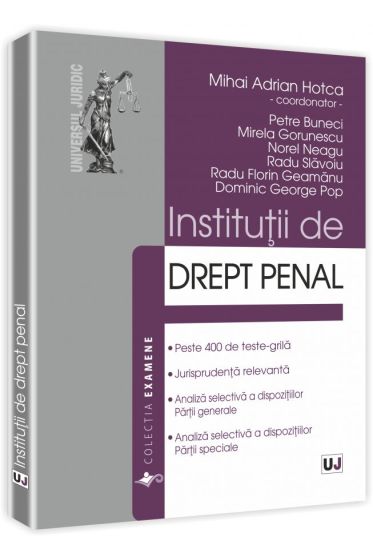 Institutii de drept penal