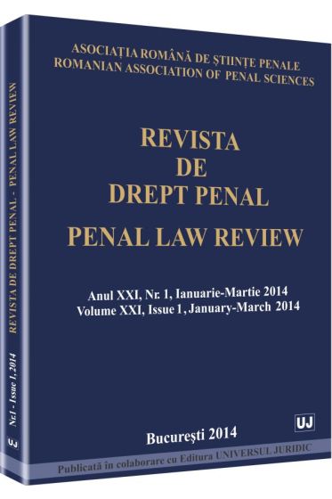 Revista de Drept Penal nr. 1/2014