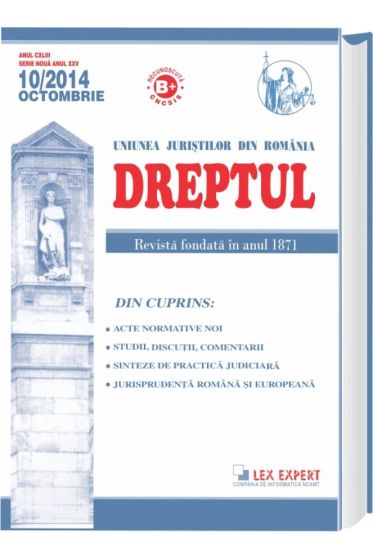 Revista Dreptul nr. 10/2014