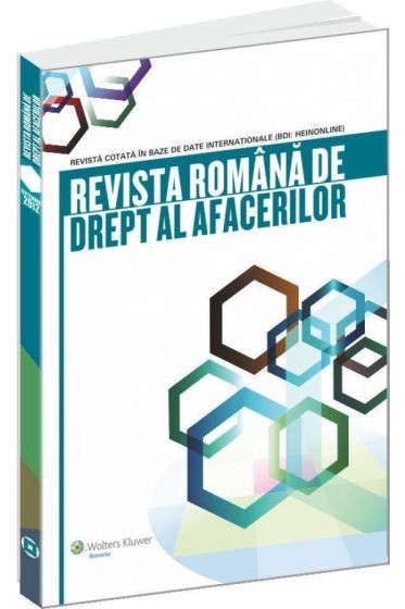 Revista romana de drept al afacerilor (an 2015 - 12 numere)