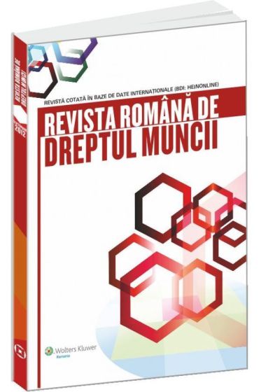 Revista romana de Dreptul Muncii (an 2015 - 12 numere)