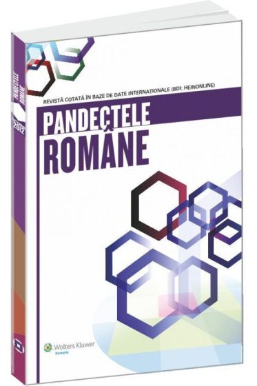Pandectele Romane (an 2015 - 12 numere)