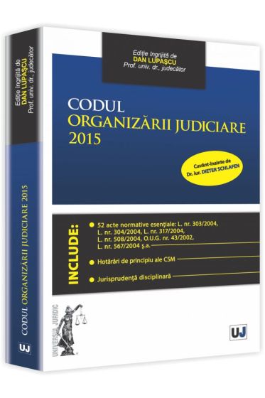 Codul organizarii judiciare 2015