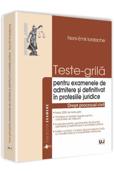 Teste-grila. Drept procesual civil