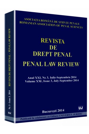 Revista de Drept Penal nr. 3/2014