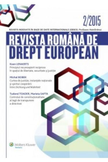 Revista Romana de Drept European nr. 2/2015
