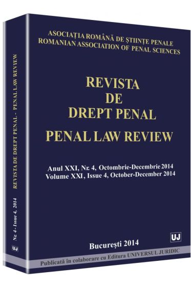 Revista de drept penal  nr. 4/2014