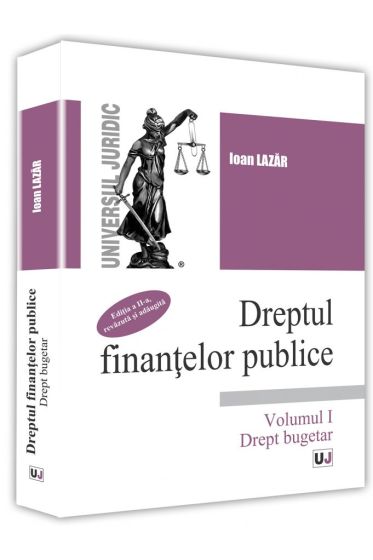 Dreptul finantelor publice, Volumul I