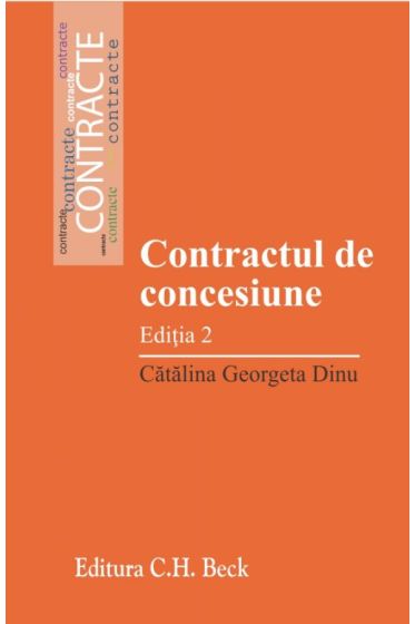 Contractul de concesiune - Editia 2