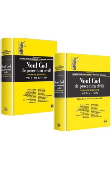 Oferta pachet Noul Cod de procedura civila vol. I (ed. a II-a) + vol. II