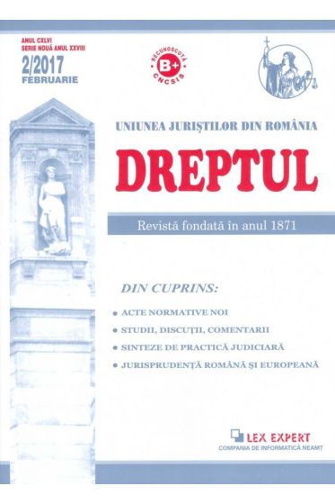 Revista Dreptul nr 2/2017