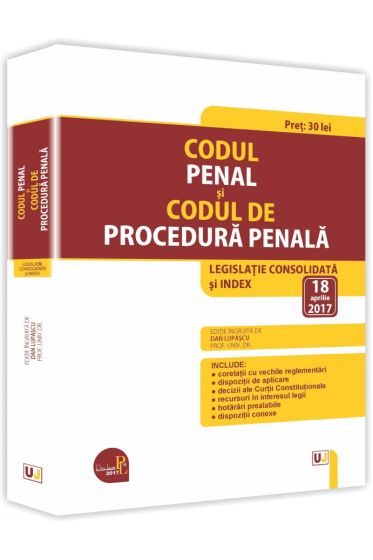 Codul penal si Codul de procedura penala. Editie tiparita pe hartie alba
