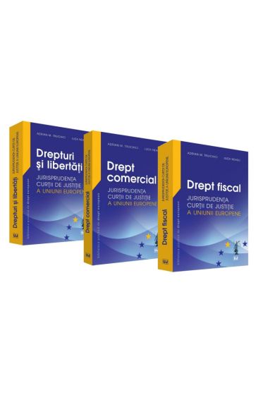 Pachet: Drept fiscal. Drept comercial. Drepturi si libertati