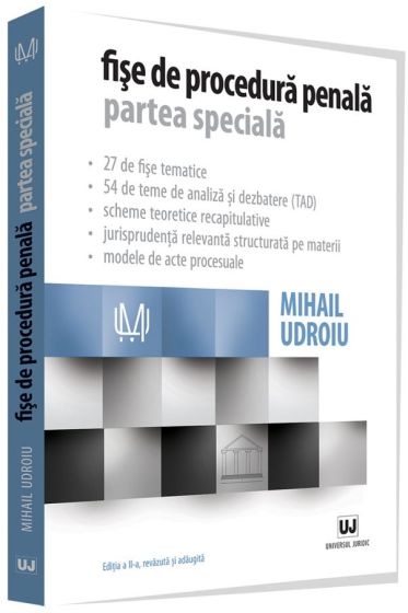 Fise de procedura penala. Partea speciala