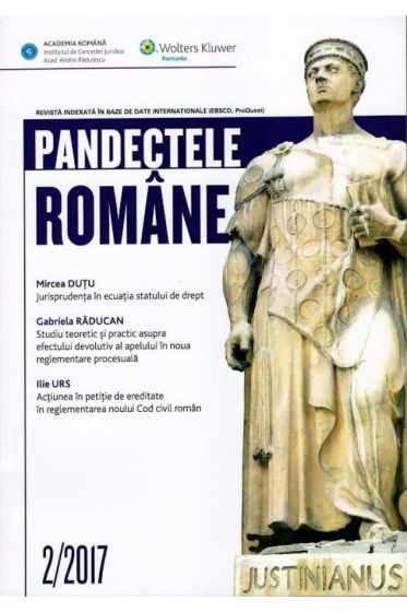 Pandectele Romane 2/2017